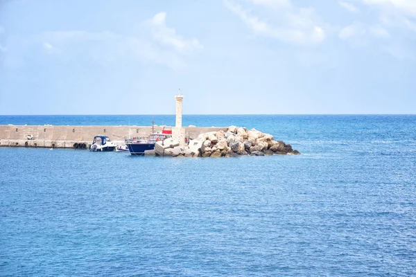 Мбаппе Старого Порта Херсониссос Острова Крит Греция — стоковое фото
