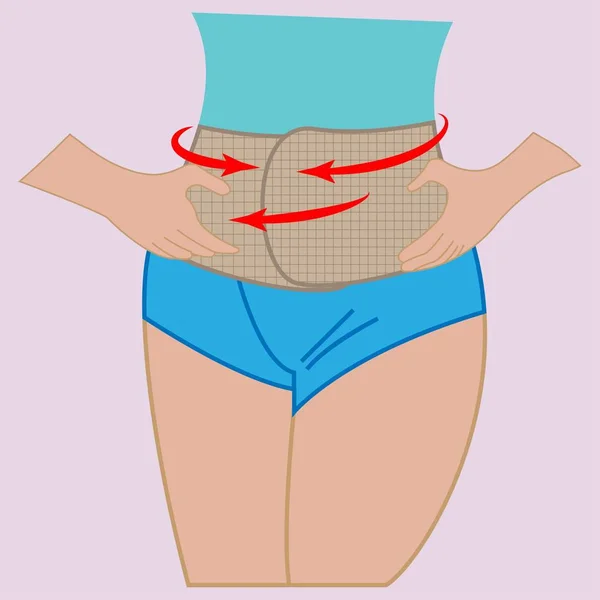 Bebek doğduktan sonra karın kaslarını destekleyen elastik kemer, doğum sonrası destek