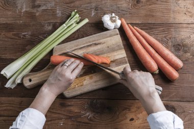 Bir tahta kesme dilimleri genel bakış.