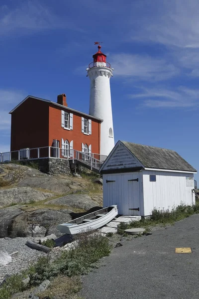 Faro Fisgard histórico en Victoria BC . —  Fotos de Stock