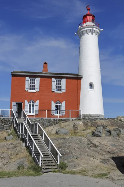 Fisgard Lightouse escénico en Victoria BC . —  Fotos de Stock