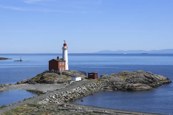 Vuurtoren Fisgard in Victoria BC. — Stockfoto