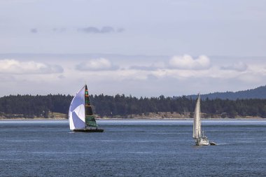 San Juan Adaları içinde Yelken.