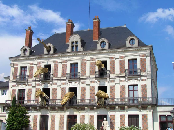 Blois Francia 2014 Casa Del Mago Robert Houdin Con Figure — Foto Stock