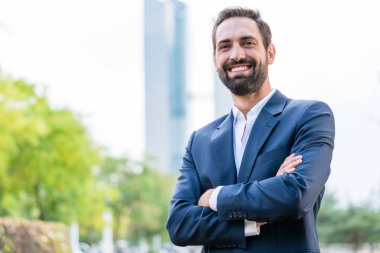 Başarılı iş adamının portresi