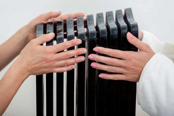 Instrumento sonoro de duas mãos — Fotografia de Stock