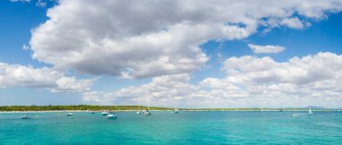 Mallorca 'daki Es Trenc Plajı, Balear Adaları, İspanya