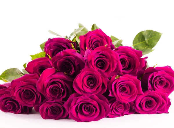 Mazzo Rose Rosa Bianco — Foto Stock