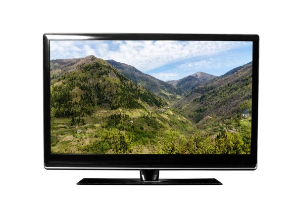 Telewizor Monitor Obrazu — Zdjęcie stockowe