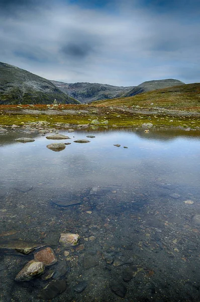 美丽的风景 在挪威旅行 — 图库照片