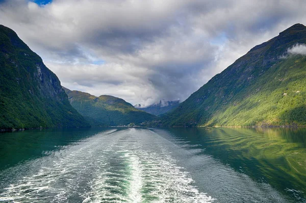 Όμορφο Τοπίο Ταξιδι Στην Νορβηγια — Φωτογραφία Αρχείου