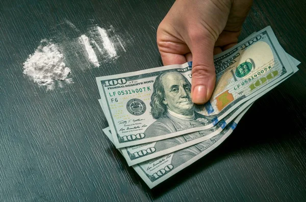 Para ile masada kokain toz