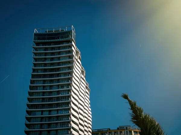 Apartamento Edifício Closeup Batumi Georgia — Fotografia de Stock
