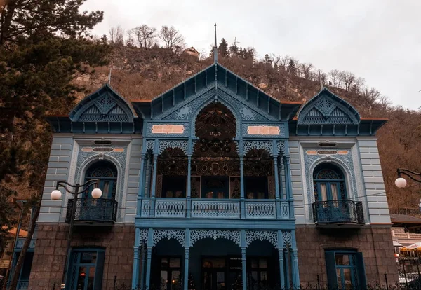 Borjomi Georgia January 2019 Architecture Borjomi Town Georgia — Stock Photo, Image