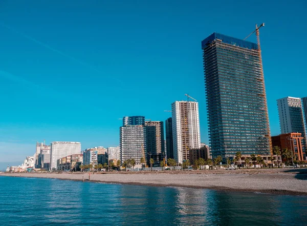 Προβολή των κτιρίων. Batumi.Georgia — Φωτογραφία Αρχείου