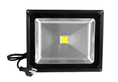 Ekonomik ışık lamba beyaz izole