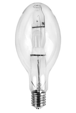 Ekonomik ışık lamba beyaz izole