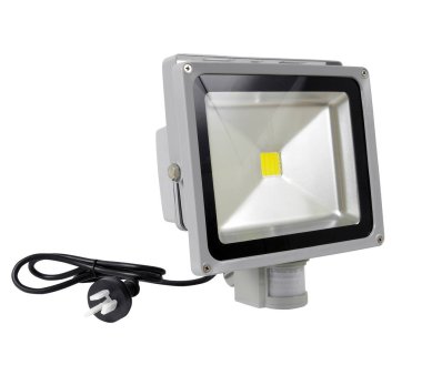 Ekonomik ışık lamba beyaz izole