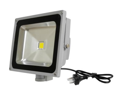 Ekonomik ışık lamba beyaz izole