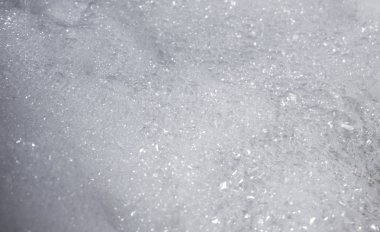 Banyo köpük balonlar closeup soyut