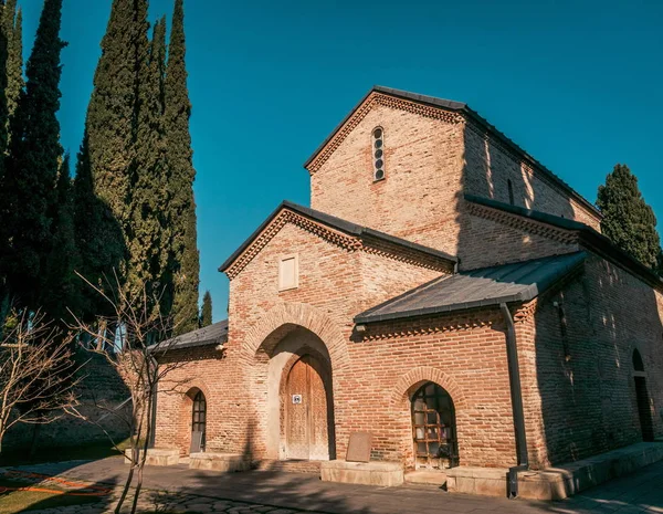 Bodbe klášter. Alazany údolí. Kakheti.Georgia — Stock fotografie