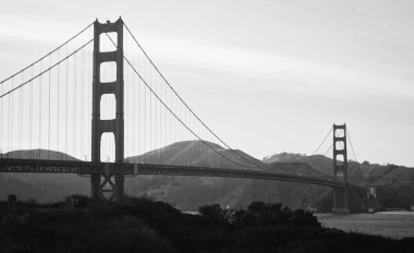 Golden Gate Köprüsü, San Francisco, Bw