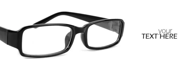 Óculos com espaço de cópia — Fotografia de Stock