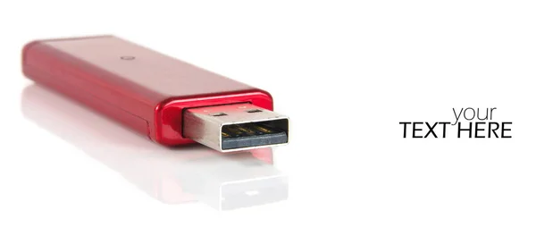 Memoria USB con lo spazio di copia — Foto Stock