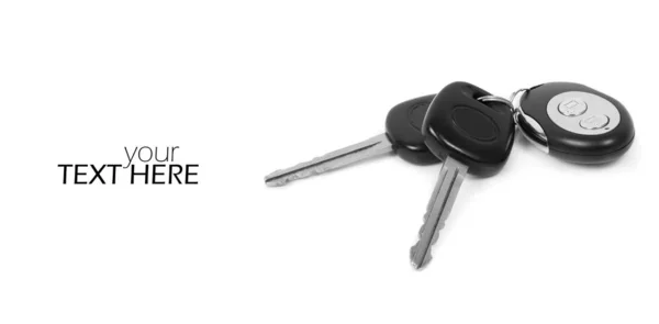 Car keys with the copy space — Stock Photo, Image