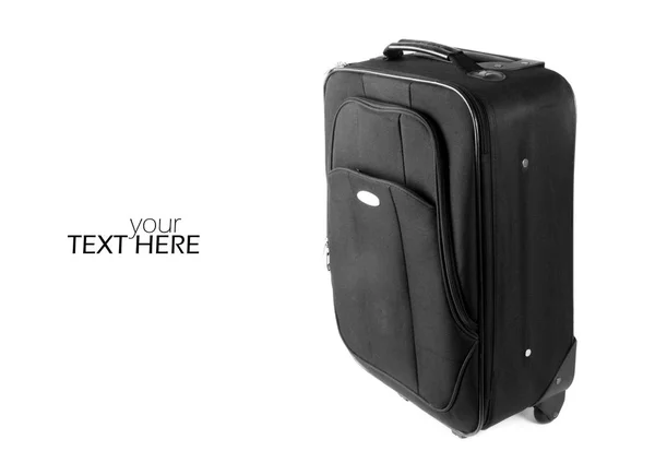 Luggage suitcase with the copy space — Stock Photo, Image