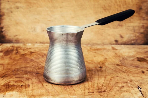 Kaffeekanne Auf Dem Tisch — Stockfoto