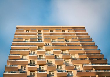 Batumi şehrinde bir apartman. Batum. Georgia