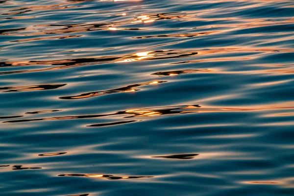 Resumen Hermosa Textura Del Agua Mar Primer Plano — Foto de Stock