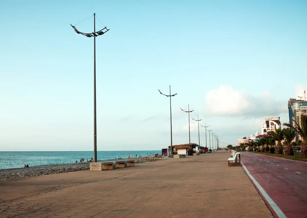 Modern Park Batumi Stad Det Batumi Georgien — Stockfoto