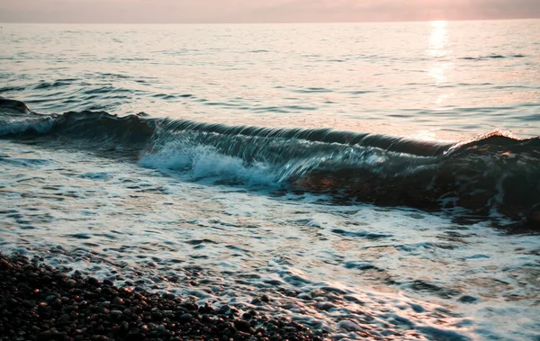 Wellen Schwarzen Meer Batumi Georgien — Stockfoto