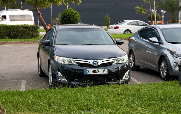 Det Batumi Georgien September 2020 Toyota Camry Gatorna Batumi — Stockfoto