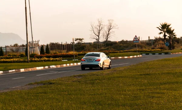 Batumi Georgien September 2020 Mercedes Auto Auf Den Straßen Von — Stockfoto