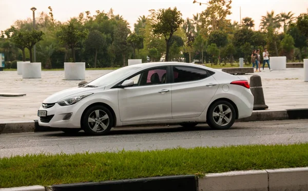 Batumi Geórgia Setembro 2020 Hyundai Elantra Nas Ruas Batumi — Fotografia de Stock