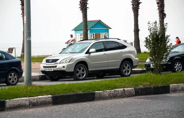 Batumi Georgia Septiembre 2020 Lexus Las Calles Batumi — Foto de Stock