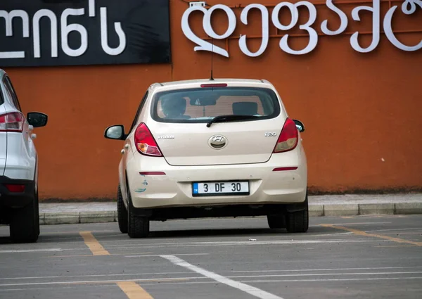 Batumi Georgia Ottobre 2020 Hyundai I20 Strade Batumi — Foto Stock