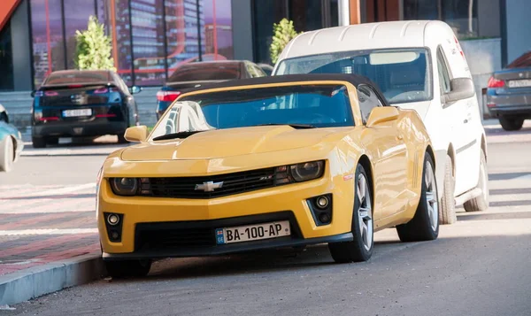 Batumi Georgia Octubre 2020 Chevrolet Camaro Las Carreteras Batumi — Foto de Stock