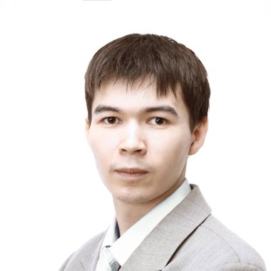 modern genç adamın closeup.The yüzü