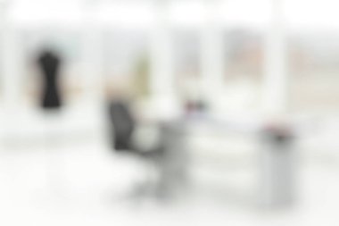 Atelier moda bir ofiste bulanık görüntü