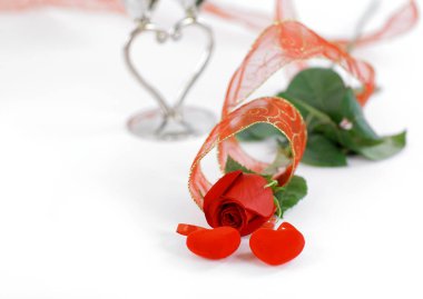 Sevgililer Günü kartı. Fotokopi çekilen fotoğraf.