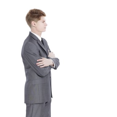 yan view.young işadamı kopya alanı seyir