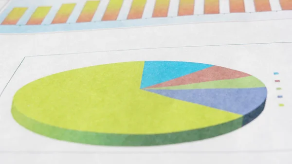 De cerca. diagrama de negocios.foto con lugar para el texto . —  Fotos de Stock