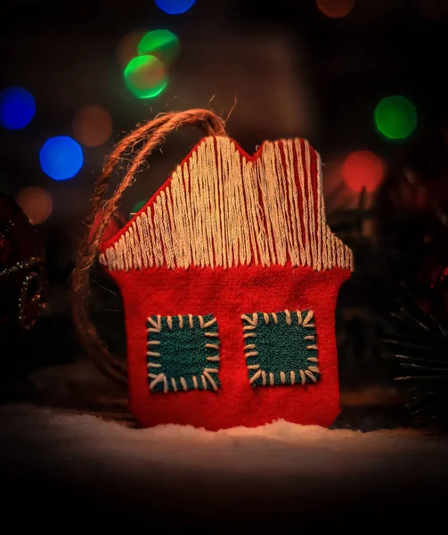 Bolas, decoraciones de Navidad, fondo festivo de Navidad — Foto de Stock