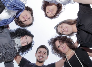 portre. başarılı iş takım .en ekip çalışması kavramı