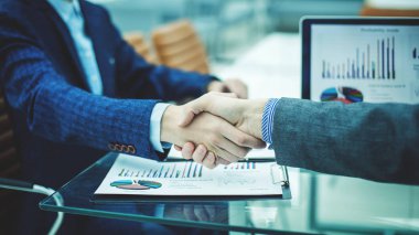 el sıkışma finansal raporları ile çalışma alanı arka plan üzerinde mali Ortaklar