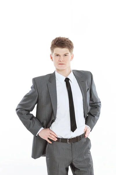 Retrato de un joven empresario de éxito. — Foto de Stock